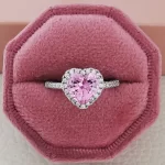 Fashion Jewelry Luxury Multicolor Charm Cubic Zirconia Wedding Rings For Women T Shape Stone Party Jewelry Gifts - Image 6