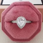 Fashion Jewelry Luxury Multicolor Charm Cubic Zirconia Wedding Rings For Women T Shape Stone Party Jewelry Gifts - Image 5