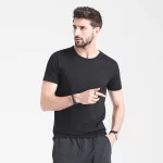 Modal Short Sleeve Men's T-Shirt Summer Slim and Quick-Drying - Image 9