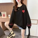 Thickened Personality Embroidery Embroidery Long Sleeve - Image 2
