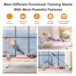 Pilates Reformer Machine For Home Gym Workout, Foldable Pilates Equipment With High Strength Alloy Springs For Beginners, Up To 330lbs - Image 10