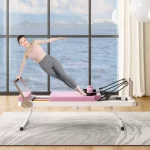 Pilates Reformer Machine For Home Gym Workout, Foldable Pilates Equipment With High Strength Alloy Springs For Beginners, Up To 330lbs - Image 4