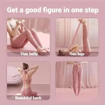 6-Tube Pedal Puller Resistance Rope, Foot Pedal Resistance Band, Yoga Elastic Exercise Bands, Stretching Slimming Training, Strength Exercise, Resistance Workout, Elast Compreh - Image 3