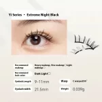 Magnetic Eyelashes Thick Zero Glue Long C Curved Eyelashes - Image 13