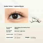 Magnetic Eyelashes Thick Zero Glue Long C Curved Eyelashes - Image 6