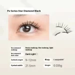 Magnetic Eyelashes Thick Zero Glue Long C Curved Eyelashes - Image 4