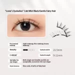 Magnetic Eyelashes Thick Zero Glue Long C Curved Eyelashes