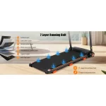 Brand New Home Treadmill, 2.5HP Silent Folding Treadmill With Heart Rate Sensor - Image 6