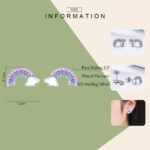 Rainbow S925 Sterling Silver Stud Earrings - Image 5