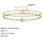 Gold Bracelets For Women 14K gold filled new design