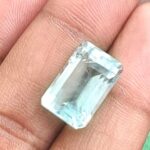 8.77/CT Natural Aquamarine with Govt Lab Certificate