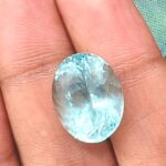 9.18/CT Natural Aquamarine with Govt Lab Certificate